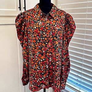 First Love ladies fall blouse 3xl. NWT